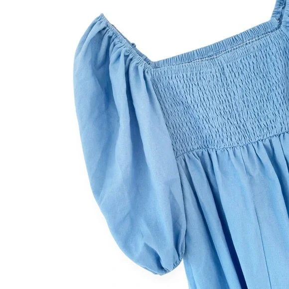 Tuckernuck •  Blue Annie Smocked Dress NWOT - Picture 9 of 15